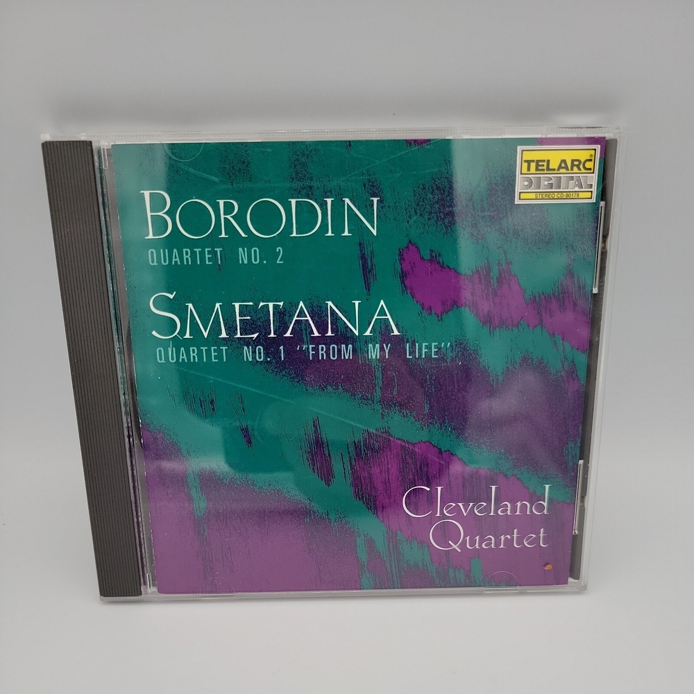 Cleveland Quartet Borodin Quartet No 2 Smetana No 1 CD 2002 Telarc 80178